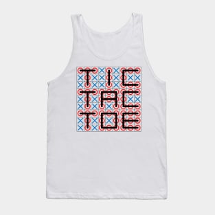 Tic Tac Toe On Tic Tac Toe Tank Top